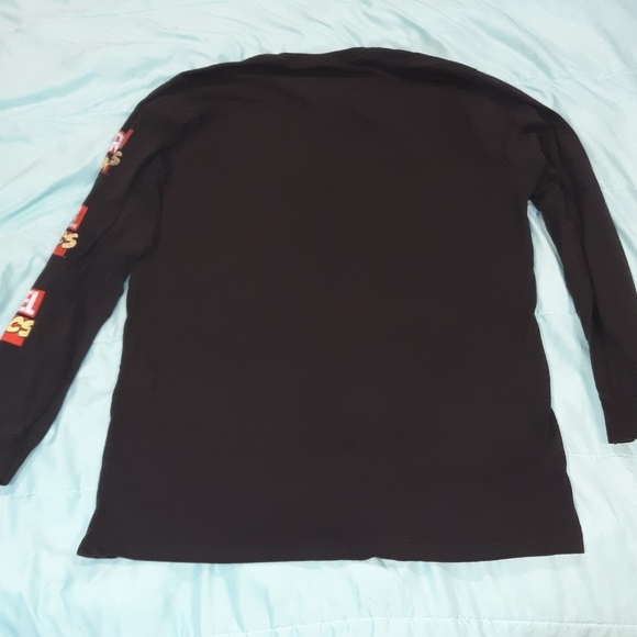 MARVEL COMIC WORN COMIC BOOK LOOK LONG SLEEVE TEE - Picture 8 of 10